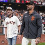 Ian Bohen Instagram - My first opening day at the home stadium @oraclepark rooting on the boys from the bay. @sfgiants for life #HumBaby Thanks to everyone for the wonderful day.