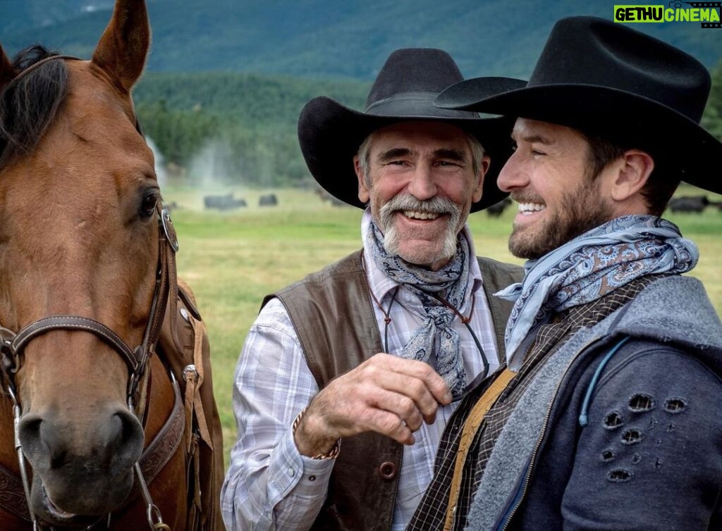 Ian Bohen Instagram - Me and this old cowboy are doing shit tonight. * #yellowstone @yellowstone @paramountnetwork