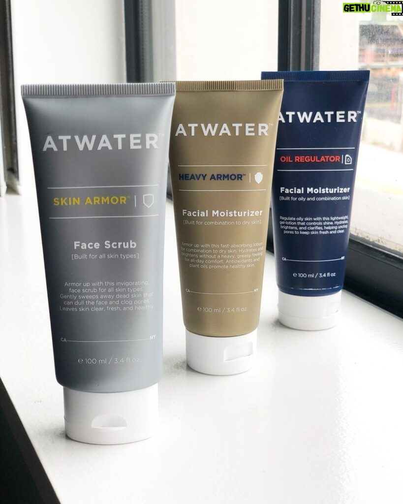 Ian Bohen Instagram - This is real man’s equipment for the face. Get it and put it on. * @atwaterskincare @chrissalgardo