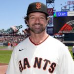Ian Bohen Instagram - Bohen on the bump 💪 Oracle Park