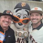 Ian Bohen Instagram - My first opening day at the home stadium @oraclepark rooting on the boys from the bay. @sfgiants for life #HumBaby Thanks to everyone for the wonderful day.