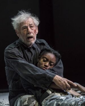 Ian McKellen Instagram - Anita-Joy Uwajeh as Cordelia. King Lear. London 2018.