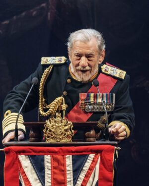 Ian McKellen Instagram - King Lear. 2017. Chichester.
Photo Manuel Harlan