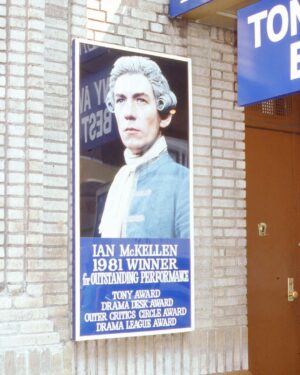 Ian McKellen Instagram - #tbt 1981 during my yearlong run in “Amadeus” on Broadway