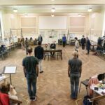 Ian McKellen Instagram - Rehearsing KING LEAR in Chichester. Photo by Manuel Harlan