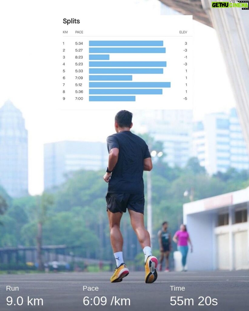 Ibnu Jamil Instagram - agar tatanan Dunia bisa lebih baik 🙏 Fartlek Day 🔥 #JamilosJourney Raod 2 London Marathon 2024 📸 @fame_lens #pumafriendsid #suuntoindonesia #runner