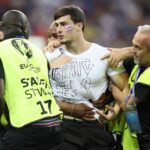 Ibrahim Tsetchoev Instagram - Final l’euro de football FRANCE-PORTUGAL 🔥 a 300k CORE ROGE ❤️ je refait la finale de cette année ✊ Vous m’avez donné beaucoup de force, pour que je réalise des dinguerie, grâce à vous j’ai vécu des expériences inoubliables, MERCI ❤️ Stade De France