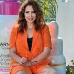 Ibtissam Laaroussi Instagram - ♥️♥️with @garniermaroc