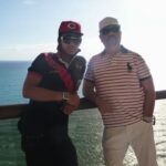 Ice-T Instagram - Lol pops sent me this old pic of me and him at our Miami crib when i was 16 idk what i was thinking rite here with my fashion 😂😂😂