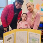 Ice-T Instagram - Parent Day at school 🩷 #2ndgrade #parentday