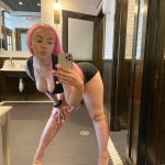 Ice Spice Instagram – PINK WIG THICC A$$ 🏆