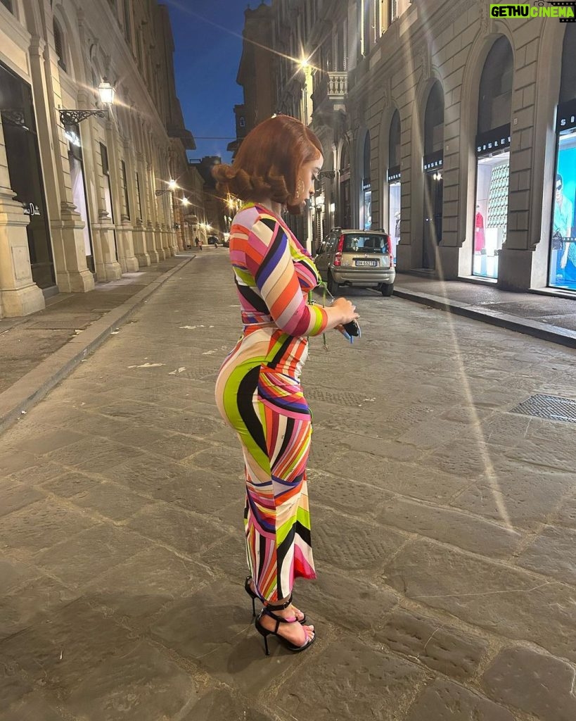 Ice Spice Instagram - Florence, Italy