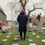 Idris Elba Instagram - Today I’m calling on the Government for change. Each set of clothes laid represents a life lost to serious youth violence. Serious youth violence is rising across the country, meaning that hundreds of promising lives are being cut short. Everyday, the feeling of helplessness in us parents grows bigger and bigger. The Government promised to ban zombie knives and machetes, we need this promise delivered. We’re also calling for a new coalition to end knife crime. It’s time for change - IE #DontStopYourFuture Parliament Square