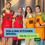 Igor Guimarães Instagram – Quando junta um game show + eu, meus melhores amigos irmãos e a Ane… o resultado é Alegria ❤️ @gnt #rollingkitchenbrnognt The Rolling Kitchen