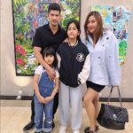 Iko Uwais Instagram - happy long weekend🫶🏻🌸 #theuwais👨‍👩‍👧‍👧