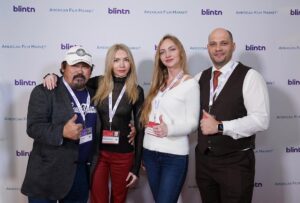 Ilya Tank Shilov Instagram - С коллегами по кино-цеху на “AFM 2022”.