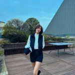 Im Soo-hyang Instagram - 연극한다고 가을시즌은 못갔지만 겨울 골프 준비 완료 🏌️‍♀️ 실력은 안완료 그래 뭐 장비빨이지 😊 더 추워지기 전에!! #AD #likkgolf #릭크골프 #골프웨어 #필드룩 @likkgolf