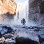 Ines Benazzouz Instagram - 🧊Un Arc « glacier » s’annonce 🧊 📸 @flashboy.mp4 🖥️ @lucaswelment #Island 🇮🇸