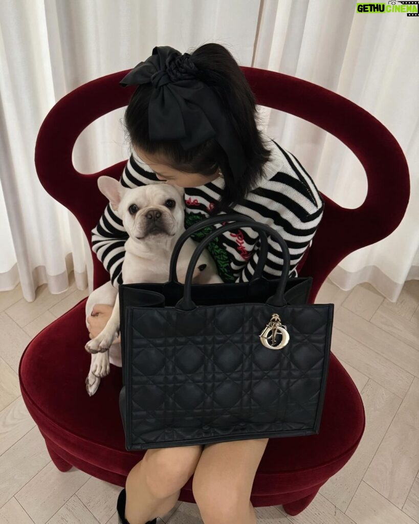 Irene Kim Instagram - @Dior adore 🖤 #광고 #DiorBookTote #DiorCruise