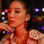 Irene Kim Instagram - Last night for @louisvuitton shot by @emilydrinkschocolate ✨ Hair @veronchan_impecc Makeup @danielngdan #LVMENPREFALL24 Regent Hong Kong