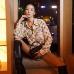 Irene Kim Instagram - Last night for @louisvuitton shot by @emilydrinkschocolate ✨ Hair @veronchan_impecc Makeup @danielngdan #LVMENPREFALL24 Regent Hong Kong