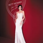 Irene Kim Instagram - A bit of classic Hollywood glam🤍 Jewels: @fredjewelry Dress: @nicolefeliciacouture