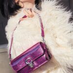 Irene Kim Instagram - A bit of sparkle for the holidays💘❄️ @coach #광고 #CoachNY #CoachHoliday #코치시퀸백