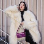 Irene Kim Instagram - A bit of sparkle for the holidays💘❄️ @coach #광고 #CoachNY #CoachHoliday #코치시퀸백