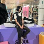 Irene Kim Instagram - 이렇게 힙하고 멋있는 신당역을 만들어준 @vans_korea 🖤 오늘 새벽 5시까지 오픈되어서 꼭 즐기러 가보세요🪩💕 Grew up a @vans girlie and still one🏁 #광고 #vansisgood