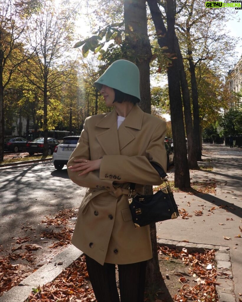 Irene Kim Instagram - Fall in Paris is so special 🍂💕 #광고 @louisvuitton Paris, France