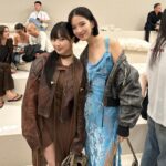 Irene Kim Instagram - @acnestudios moments…featuring all my gorgeous ladies✨ The collection was so goooooood❤️‍🔥 Paris, France