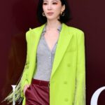 Irene Kim Instagram - SS24 여성 컬렉션 사랑, 구찌 앙코라 전시도 사랑, 그리고 사바토도 사랑♥️ @gucci @sabatods #광고 #GucciAncora #GucciSS24 Seoul, Korea