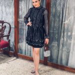 Isha Koppikar Instagram - Bringing the magic of black glitter to the spotlight! 😉✨ #ootd #shinebright #shinebrightlikeadiamond #ownyourlife