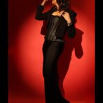 Isha Koppikar Instagram - Dressed in black, living in the red-hot moment 🔥🔥 Makeup: @makeupartistrybykavithasekar Hair: @thamizh.hairstylist Photography: @kiransaphotography Outfit: @neeturohra_india Jewellery: @rayabyvijetar Shoes: @prada Managed by: @dipalijoshi01 @vkcelebrities