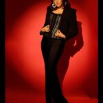 Isha Koppikar Instagram - Dressed in black, living in the red-hot moment 🔥🔥 Makeup: @makeupartistrybykavithasekar Hair: @thamizh.hairstylist Photography: @kiransaphotography Outfit: @neeturohra_india Jewellery: @rayabyvijetar Shoes: @prada Managed by: @dipalijoshi01 @vkcelebrities