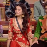 Isha Malviya Instagram - Isn’t she a treat to watch? 😍 Which side of #IshaMalviya do you love the most? Fun or Serious? 💕 #teamishamalviya Outfit: @inarabyginnimander Jewels: @manimuktaajewels Video edited by: @ashmaneditors @colorstv @officialjiocinema #biggboss17 #bb17 #colorstv #jiocinema #endemolshine #ishamalviya