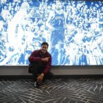 Ishaan Khattar Instagram - What a joyyyyy to be hosted for the NBA playoffs at Brooklyn’s homecourt!! WHAT a THRILLING game 😅 great effort by the @brooklynnets and a glorious sweep by the @celtics 🙌🏼🔥 @nba @nbaindia @nbastyle_in #ballislife 💥💥💥 Barclays Center