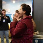 Ishaan Khattar Instagram - What a joyyyyy to be hosted for the NBA playoffs at Brooklyn’s homecourt!! WHAT a THRILLING game 😅 great effort by the @brooklynnets and a glorious sweep by the @celtics 🙌🏼🔥 @nba @nbaindia @nbastyle_in #ballislife 💥💥💥 Barclays Center