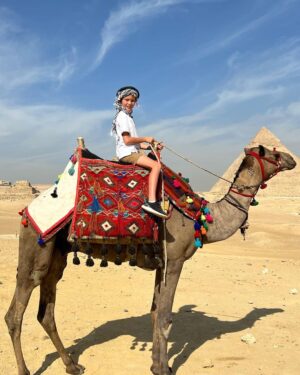 Ivanka Trump Instagram - A day at the Pyramids! 🐫

So special to explore the beauty of Egypt for the first time with my family!