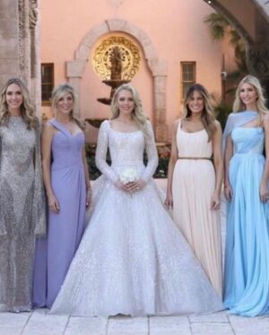 Ivanka Trump Instagram - When I was 12 years old my dream of having a baby sister came true!  From the first moment I held @tiffanytrump in my arms and looked into those big, kind, curious blue eyes I was smitten. 

Tiffany radiates love, compassion and grace ~ attributes that she will bring into her marriage with Michael.

I wish Tiffany and Michael an abundance of happiness and joy as they begin their lives together as husband and wife! 

May their love be a source of light in this world! 💙💙💙