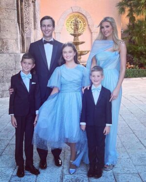 Ivanka Trump Instagram - When I was 12 years old my dream of having a baby sister came true!  From the first moment I held @tiffanytrump in my arms and looked into those big, kind, curious blue eyes I was smitten. 

Tiffany radiates love, compassion and grace ~ attributes that she will bring into her marriage with Michael.

I wish Tiffany and Michael an abundance of happiness and joy as they begin their lives together as husband and wife! 

May their love be a source of light in this world! 💙💙💙