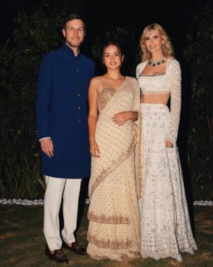 Ivanka Trump Instagram - The celebration of Anant and Radhika’s love continues on our second night in India ! 🌟🇮🇳🪷