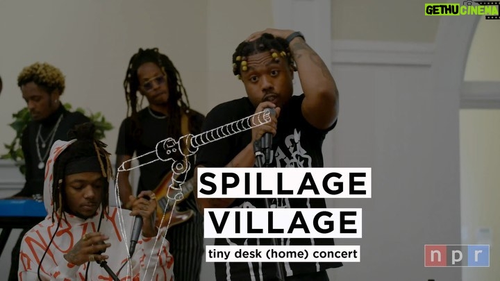 J.I.D Instagram - Tomorrow at Noon @npr @tinydesk wit @spillagevillage 🐻 🐻