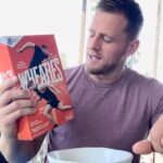 J.J. Watt Instagram - The Wheaties box is iconic. It’s cover is instantly recognizable anywhere and has been graced by the greatest athletes of all time. So you can understand why I am truly honored to be on the cover of the newest Wheaties box (even if I do have to share it with knucklehead). It’s a pretty special day for us and we’re very excited about being able to share it with you. So go grab yours starting in August and let’s enjoy some breakfast together. @wheatiescereal #WheatiesPartner #ad