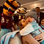 J.J. Watt Instagram - A very special day yesterday. First Burnley match for Koa, first Burnley match for my parents and a truly passionate, proper Burnley performance & win from the lads. Being able to share a day like this with Kealia, Koa & my parents was something I’ll never forget. Up The Clarets!!! (Koa was a tough guy on the pitch, but when the mascots came by… well, you’ll see on the last slide 😂)