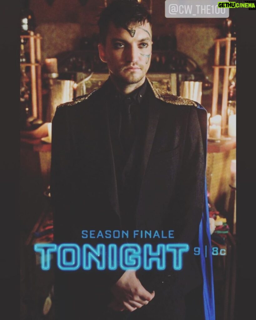 JR Bourne Instagram - Tonight is it!! The final chapter to this season!! Enjoy! Feel! Be moved and share it all!!! Tonight 9/8c @cw_the100