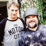 Jack Black Instagram - @tonyhawk in the hiiizouse!! 📷 @taylorstephens Los Angeles, California