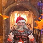 Jack Black Instagram - Have a very metal Christmas ⛄️ 🎵 @_ronniejamesdio Los Angeles, California