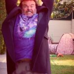 Jack Black Instagram - come to the dark side 📹 @taylorstephens Lightsaber built by @krsabers Sound Fonts built by @kyberphonic 3D Printed Chassis by @goth_3designs