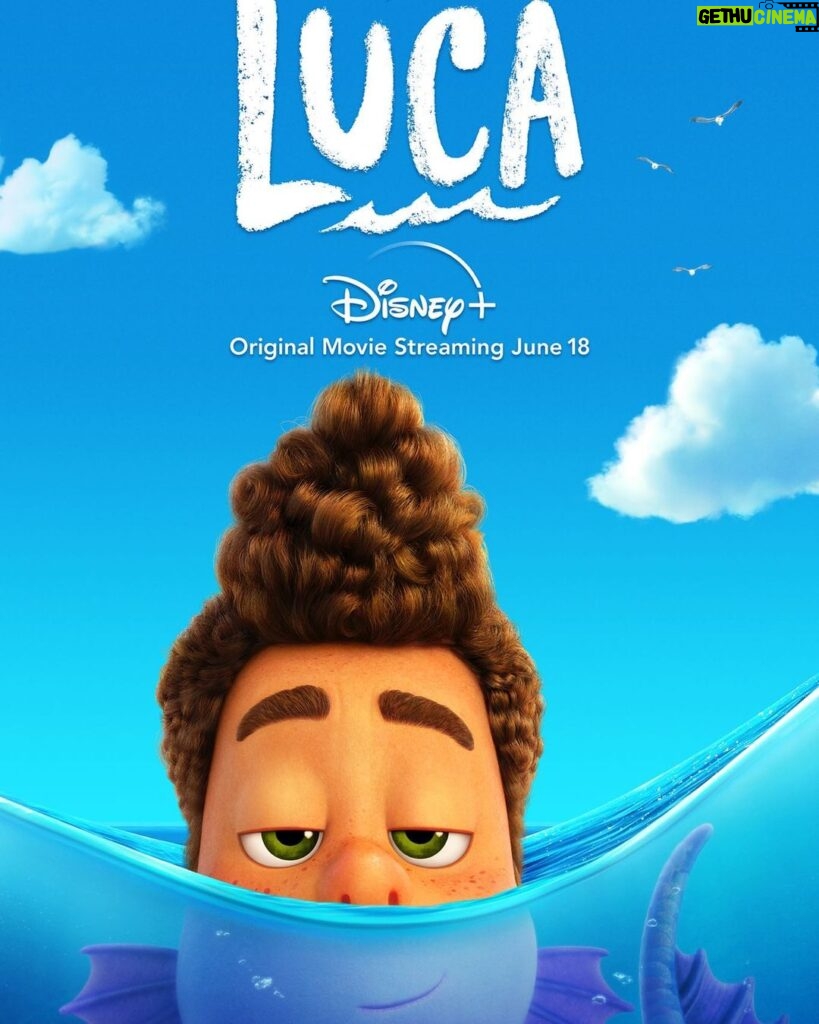 Jack Dylan Grazer Instagram - #PixarLuca swims to Disney+ on June 18! Check out the new poster featuring my character Alberto!